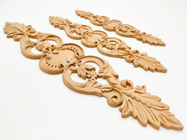 Декоративная панель деревянная вертикальная 1 шт. DV.29.60 54х250x6 мм 