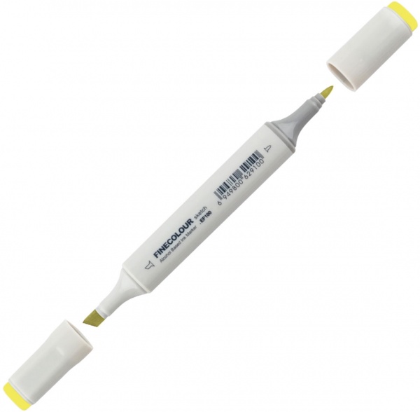 Маркер спиртовой FINECOLOUR Sketch EF100-283 флуоресцентный желтый 