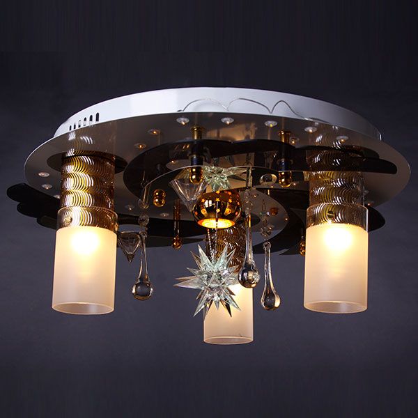 Люстра Altalusse LV168-04 белый/золото