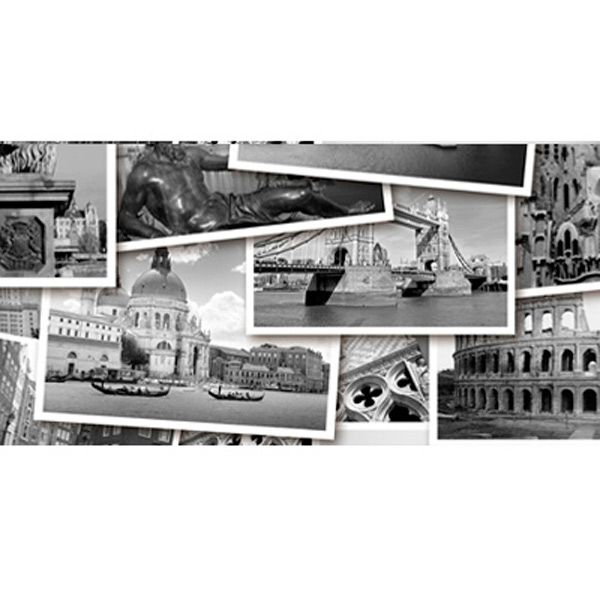 Декор Golden Tile Absolute Collage 2 чорний 300x600 мм