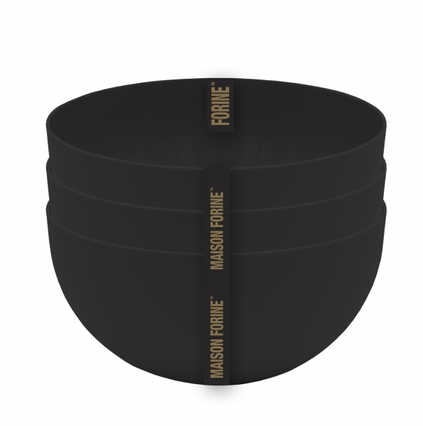 Набор салатников Culinaria Black Maison Forine