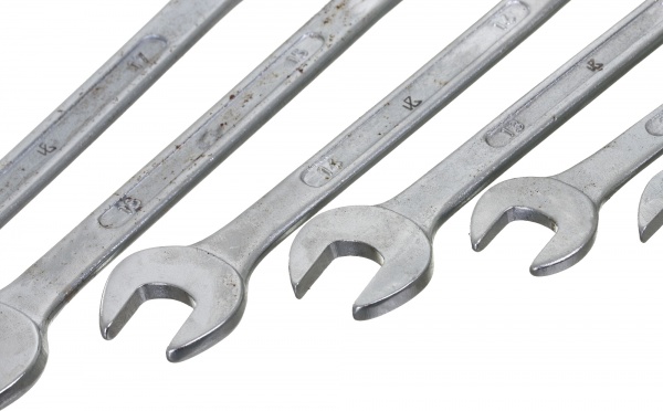 Набір ключів накидних ВІЗ 6 шт в сумці 11146