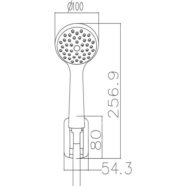 Душовий набір Imprese 1115 S023 W100SL1 