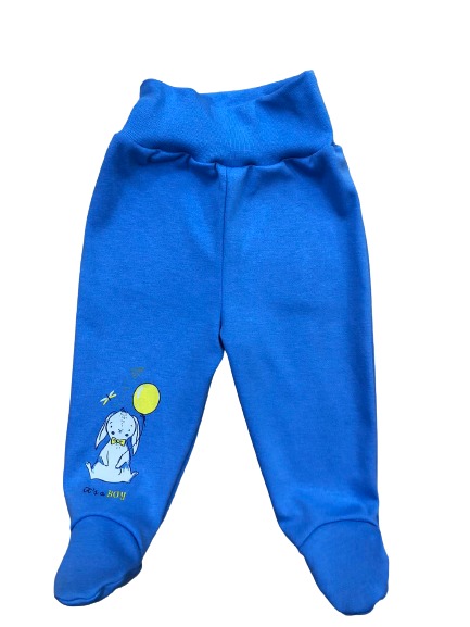 Ползунки ясельные Bambinelli р.62 голубой П300-6 