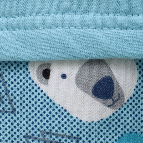 Піжама дитяча Фламінго ведмедик р.134 бірюзовий 329-310-3 