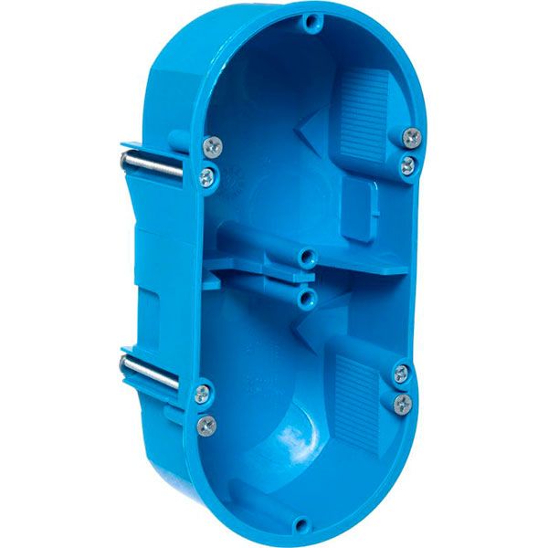 Коробка установочная Simet ПВХ KP64/2