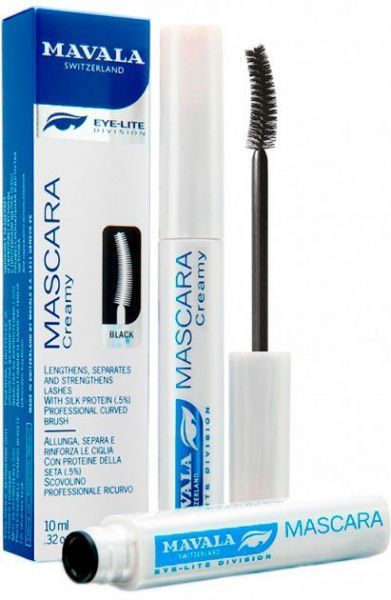 Туш для вій Mavala кремова чорний 10 мл