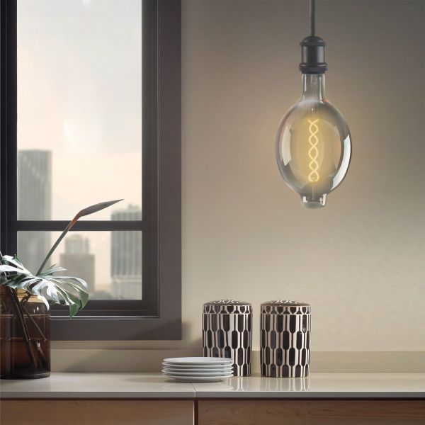 Лампа світлодіодна Gauss Vintage Filament Gold 152802008 BT180 8 Вт E27 2400 К 220 В прозора 