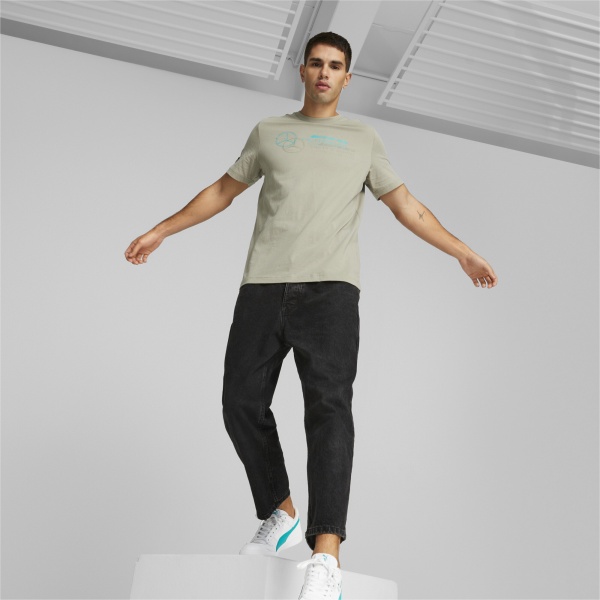 Футболка Puma MAPF1 LOGO TEE 53848207 р.M бежевий