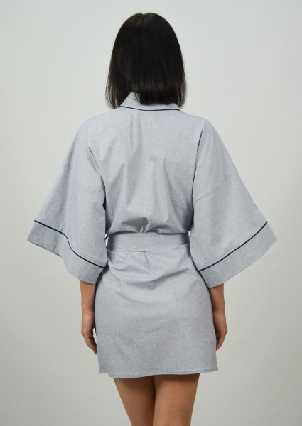 Халат жіночий Roksana Ketrin №1164/69002 р. 44 сірий