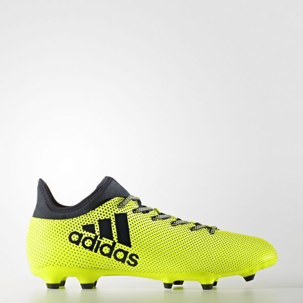 Бутси Adidas X 17.3 S82366 р. UK 11 салатовий