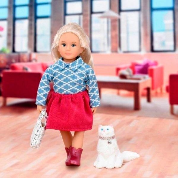 Кукла Lori Кайденс и кошка Кики LO31053Z