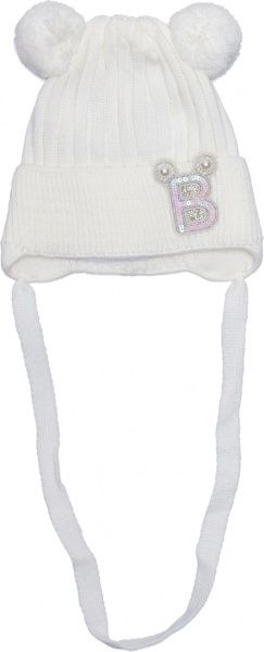 Шапочка дитяча для дівчинки Luna Kids р.40 бежевий 2187 