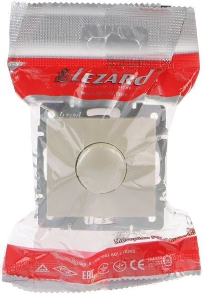 Светорегулятор Lezard Rain 500Вт IP20 жемчужно-белый 703-3088-116