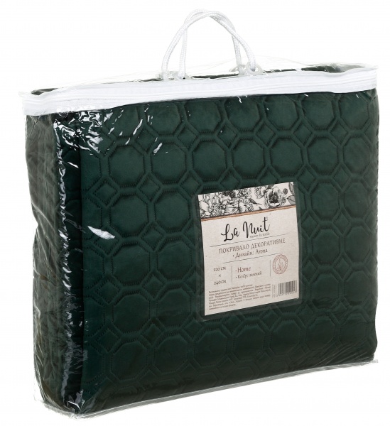 Покрывало Arona 220x240 см La Nuit зеленый 