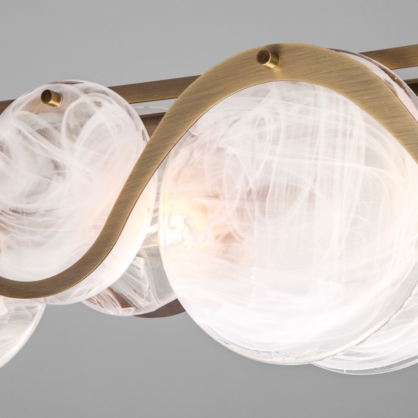 Підвіс Strotskis Galicia Wi-Fi 4x60 Вт E14 антична бронза 354/4 (бронза) 