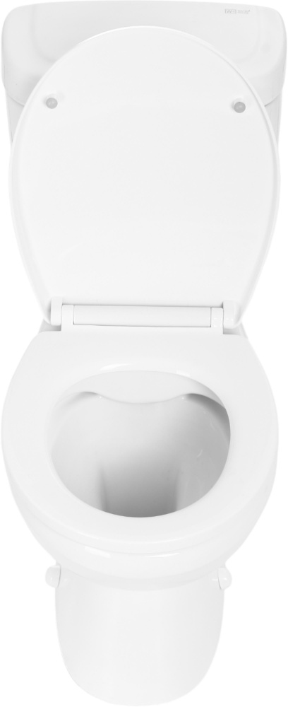 Унітаз-компакт Water House Round rimless, сид. поліпропіленове soft-close