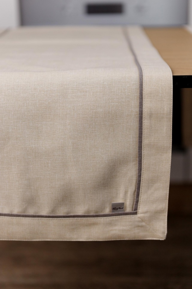 Раннер с кантом Магнолия 40x140 см ваниль La Nuit