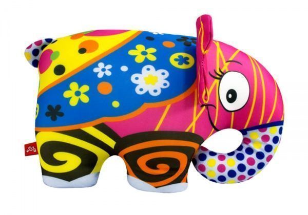 Іграшка Danko Toys SOFT TOYS 59 Слон різнокольоровий 19 см