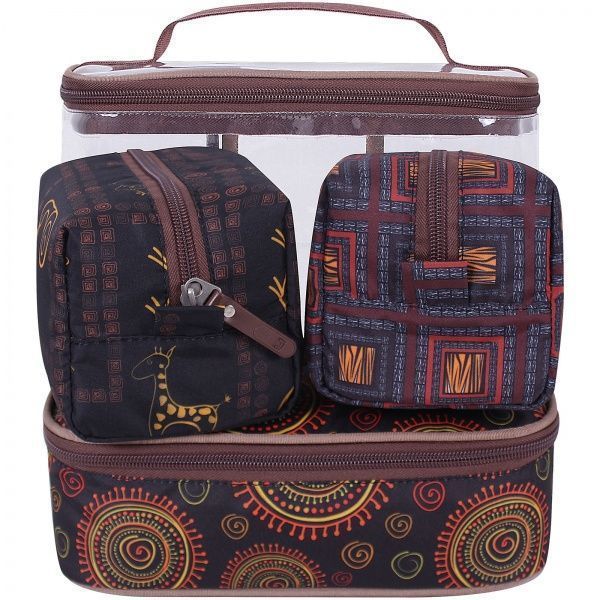 Набір органайзерів для подорожі Bagland 5 л коричневий Reed 733 (00724154) 