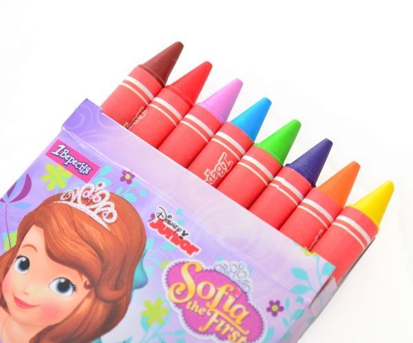 Олівці воскові Jumbo 8 шт. 1 вересня