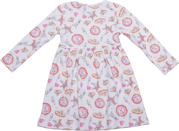 Сукня Luna Kids Тістечко 1066/22002 р.104-110 білий із рожевим 