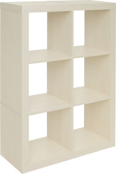 Шкаф-тумба Inteo Кубус МИКС 2х3 (3D HDF) 792x1146x290 мм вудлайн кремовый 