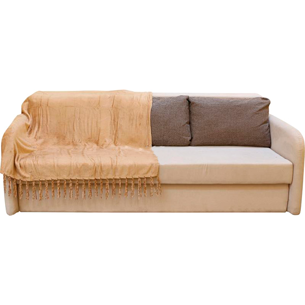 Плед La Nuit Fringe айворі 140x180 см