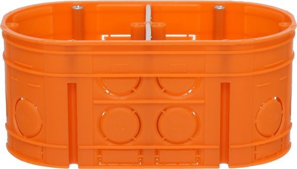 Коробка установча двомісна Simet Multiwall поліпропілен M2x60F