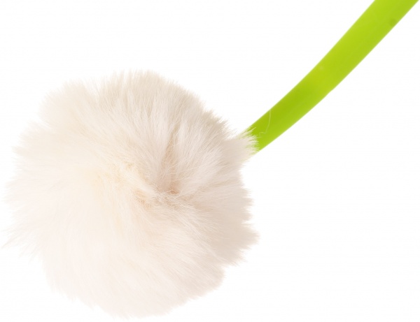 Ручка гелевая Одуванчик белая 