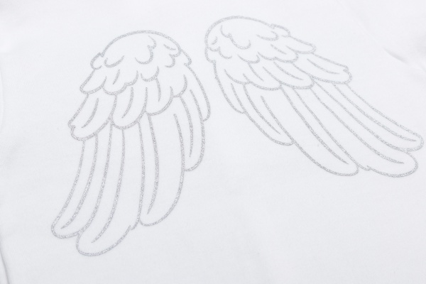 Комбинезон детский для мальчика Bambinelli с крылышками р.62 белый 