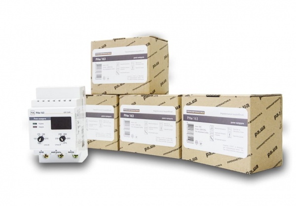 Реле напруги РНм, DIN, 163 63А