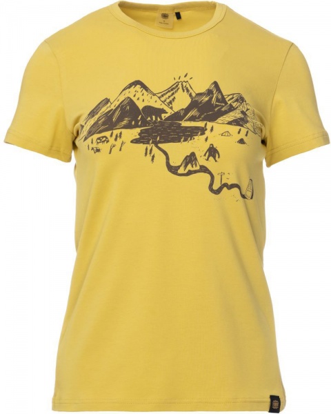 Футболка Turbat FOLLOWER TRB FOLLW.CNYL р.M желтый