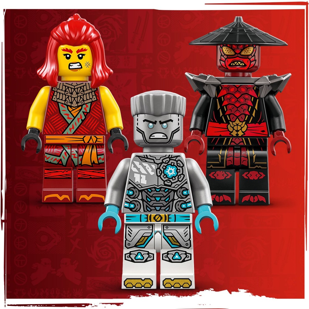 Конструктор LEGO NINJAGO Боевой костюм-робот Зейна 71827