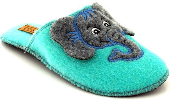 Тапочки детские БЕЛСТА Войлок Слоник р.31 голубой V 1091-2 
