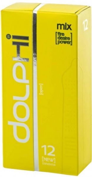 Презервативы Dolphi LUX Mix 12 шт.