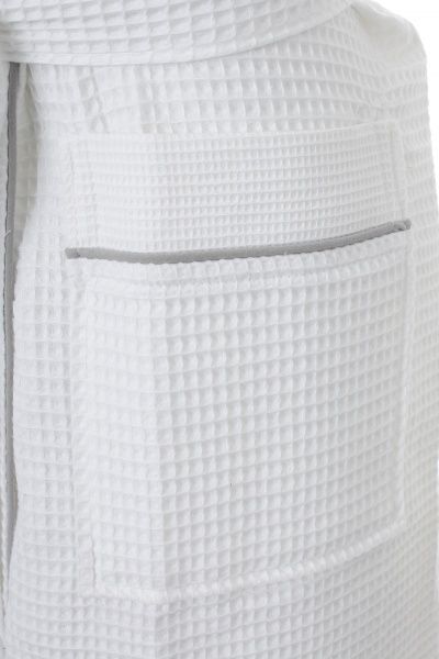Халат вафельний Karna з кантом р. 3XL білий Aleron 