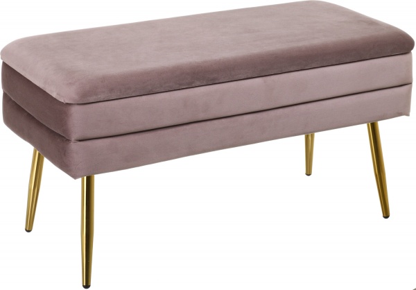 Сундук-пуф Pierre 79,5х37,5х42 см капучино 