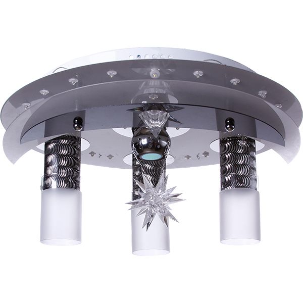 Люстра Altalusse LV147-04 белый/хром