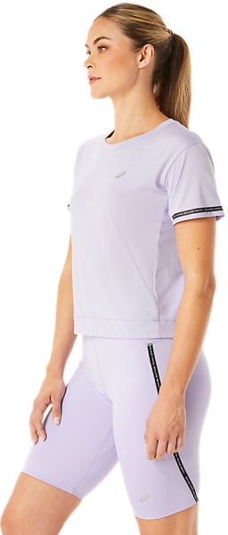 Футболка Asics RACE CROP TOP 2012C226-501 р.S розовый