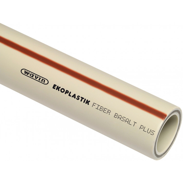Труба поліпропіленова Wavin Ekoplastik Fiber Basalt Plus 50