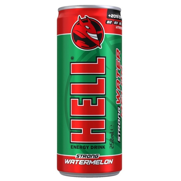 Энергетический напиток HELL Watermelon 0,5 л 
