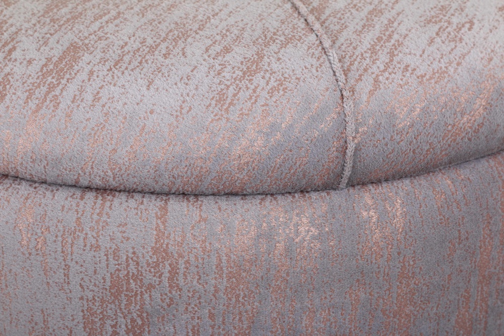 Скриня-пуф Sensio Barrel 440х440х440 мм світло-сірий (WA-028)