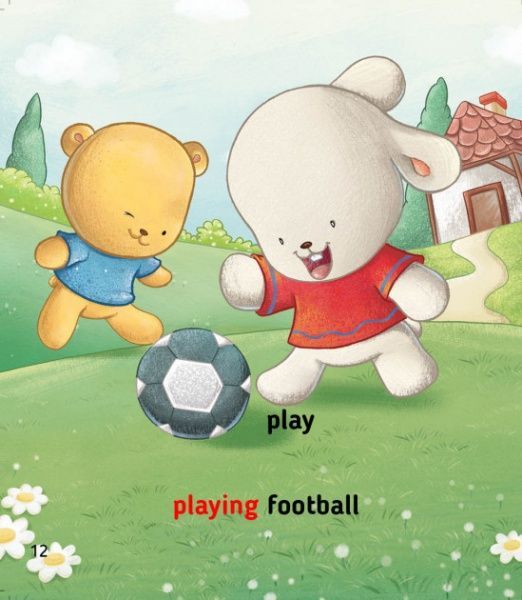 Книга «Книга Action words. Дієслова.»