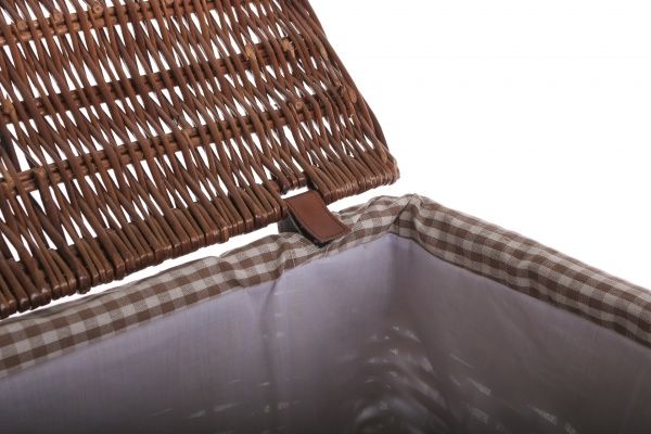 Корзина плетеная с текстилем Tony Bridge Basket JM16-10G-1 