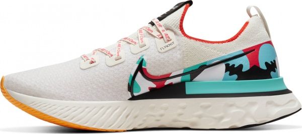Кроссовки Nike REACT INFINITY RUN FK AS CV9312-100 р.US 9,5 черный