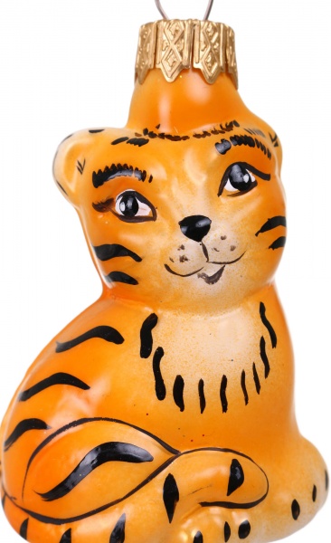 Декорация новогодняя Формовая игрушка в ассортименте 7 см 