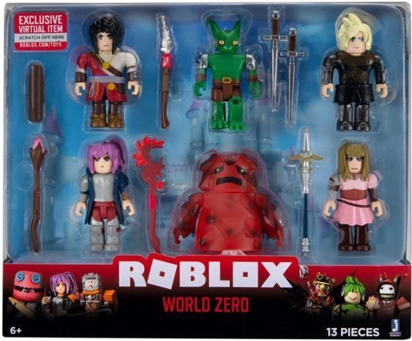 Набор фигурок с аксессуарами Jazwares Roblox Multipack World Zero W8 ROB0361 