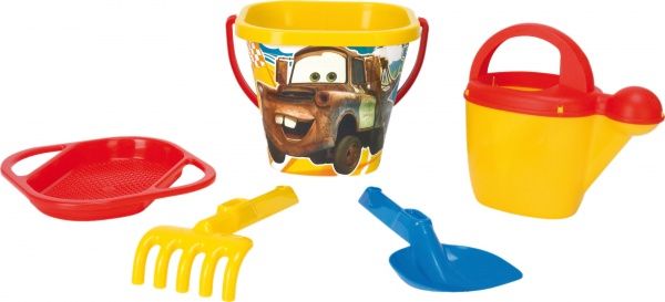 Набір для пісочниці Wader Тачки Disney 5 елементів 77641