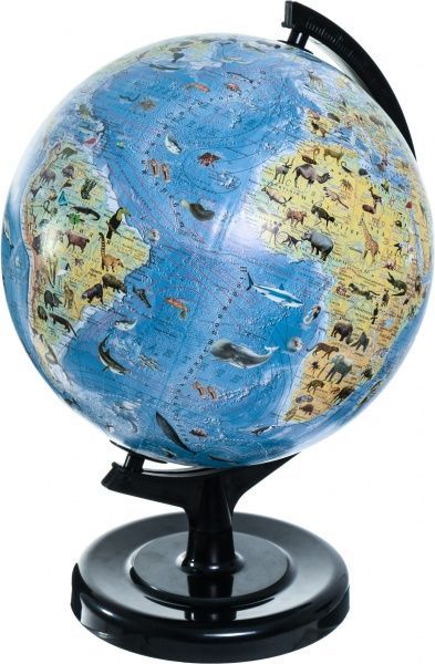 Глобус загальногеографічний із тваринами та підсвічуванням 32 см Інститут передових технологій